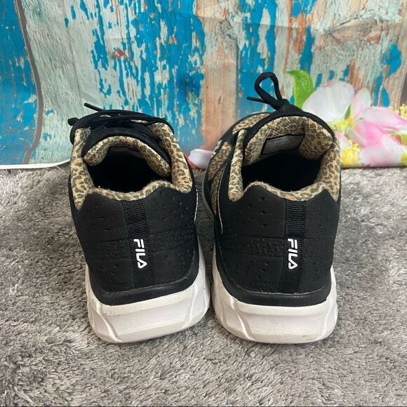 Fila leopard print running shoes - Picture 2 of 9